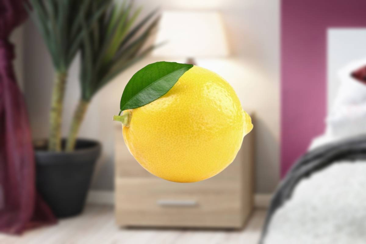 Un limone accanto al letto, perché?