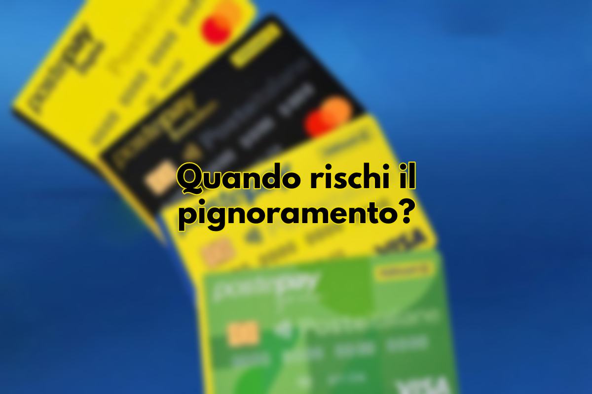 Nemmeno con la PostePay sei al sicuro da pignoramenti